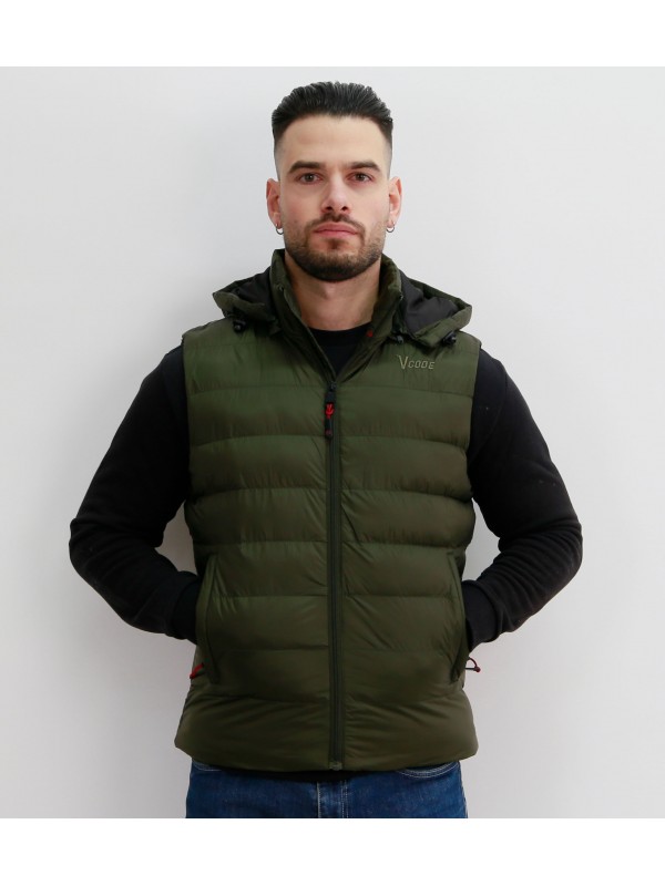 SAMY- GILLET- OLIVE - ΑΝΔΡΙΚΟ ΑΜΑΝΙΚΟ ΛΑΔΙ VCODE