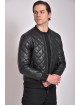 ARIZONA SHEEP BLACK - AUTHENTIC MENS BLACK LEATHER JACKET