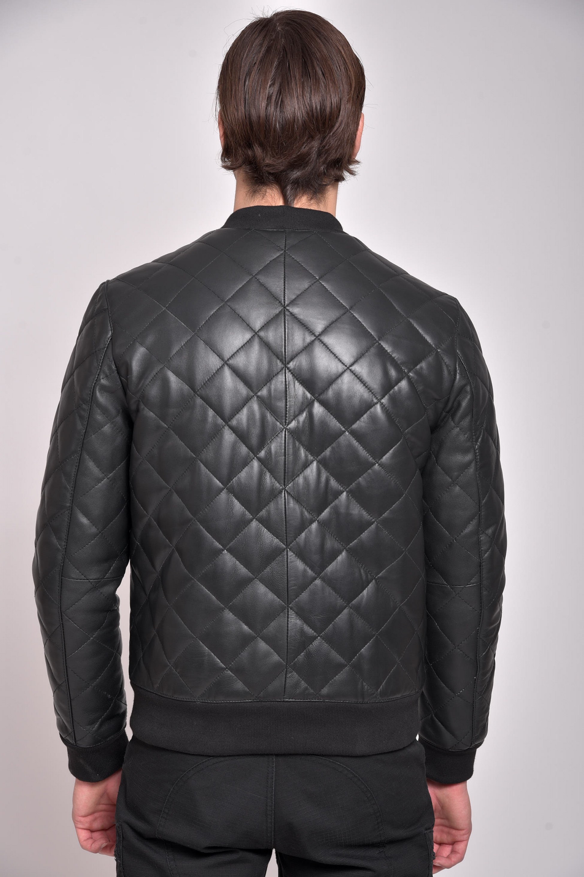 ARIZONA SHEEP BLACK - AUTHENTIC MENS BLACK LEATHER JACKET