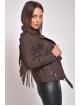 CHEROKEE VINTAGE SHEEP BROWN - AUTHENTIC WOMENS LEATHER JACKET