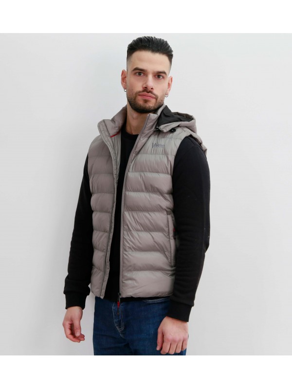 SAMY- GILLET- BEIGE - ΑΝΔΡΙΚΟ ΑΜΑΝΙΚΟ ΜΠΕΖ VCODE