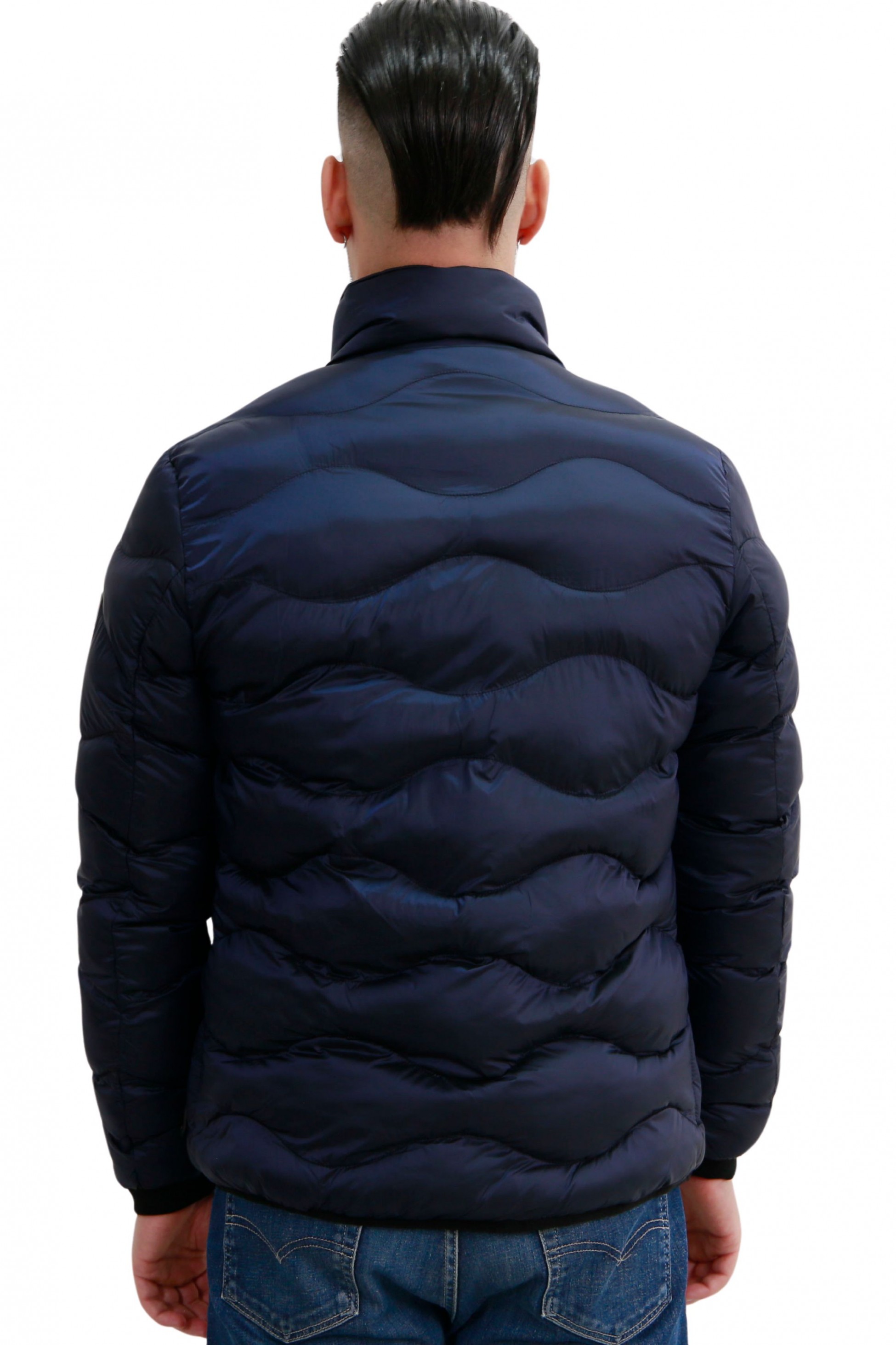 VL31 PUFFER SHINE NAVY - ΑΝΔΡΙΚΟ ΤΖΑΚΕΤ ΜΠΛΕ VCODE