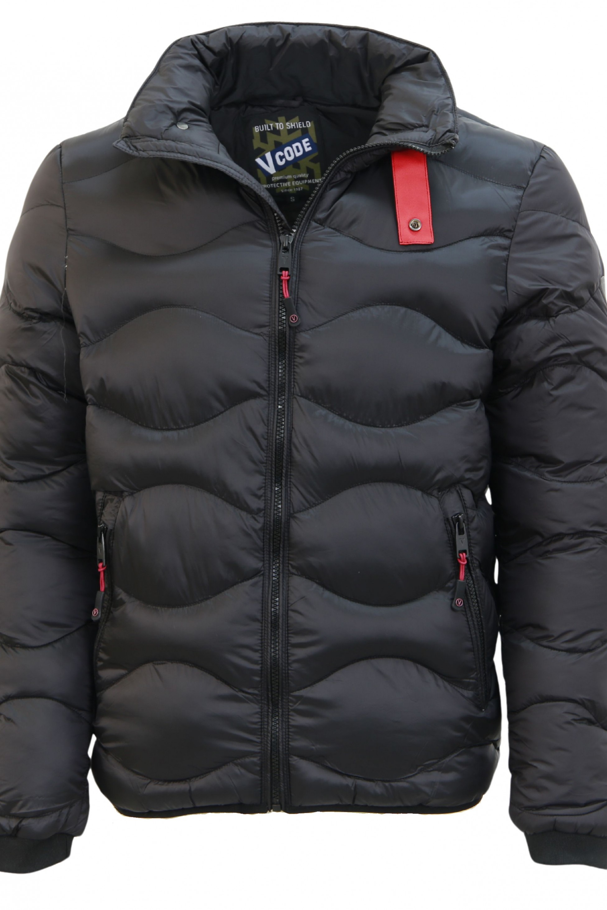  VL31 PUFFER SHINE BLACK - ΑΝΔΡΙΚΟ ΤΖΑΚΕΤ ΜΑΥΡΟ VCODE