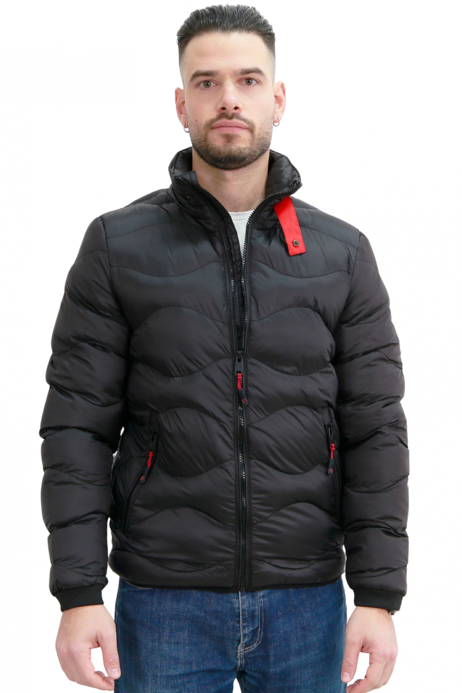 VL31 PUFFER SHINE BLACK - ΑΝΔΡΙΚΟ ΤΖΑΚΕΤ ΜΑΥΡΟ VCODE