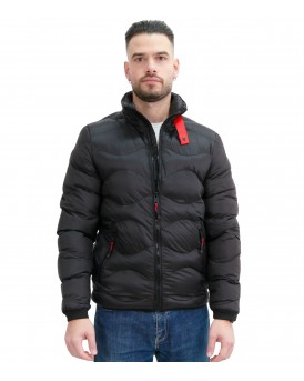  VL31 PUFFER SHINE BLACK - ΑΝΔΡΙΚΟ ΤΖΑΚΕΤ ΜΑΥΡΟ VCODE