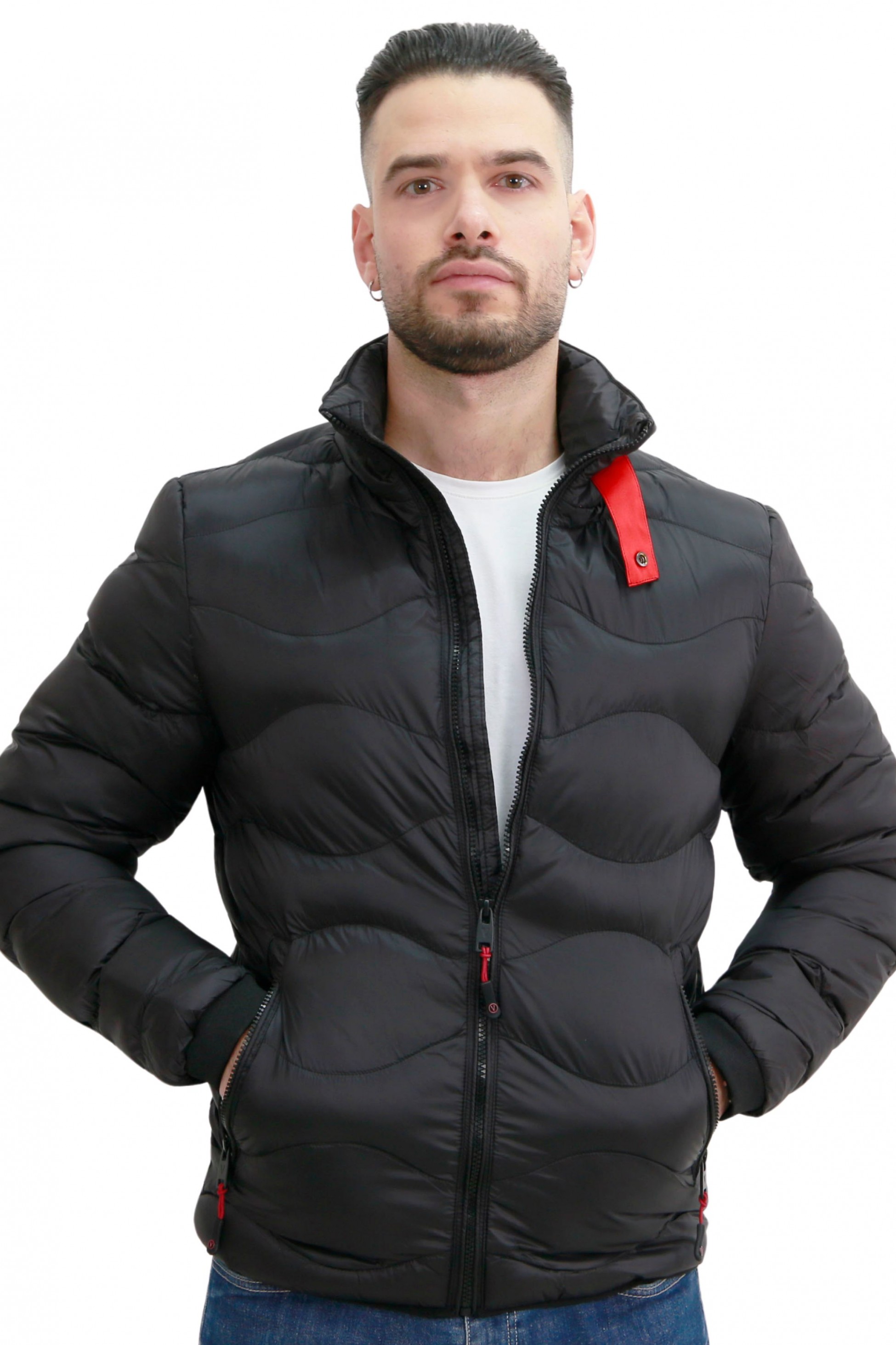  VL31 PUFFER SHINE BLACK - ΑΝΔΡΙΚΟ ΤΖΑΚΕΤ ΜΑΥΡΟ VCODE